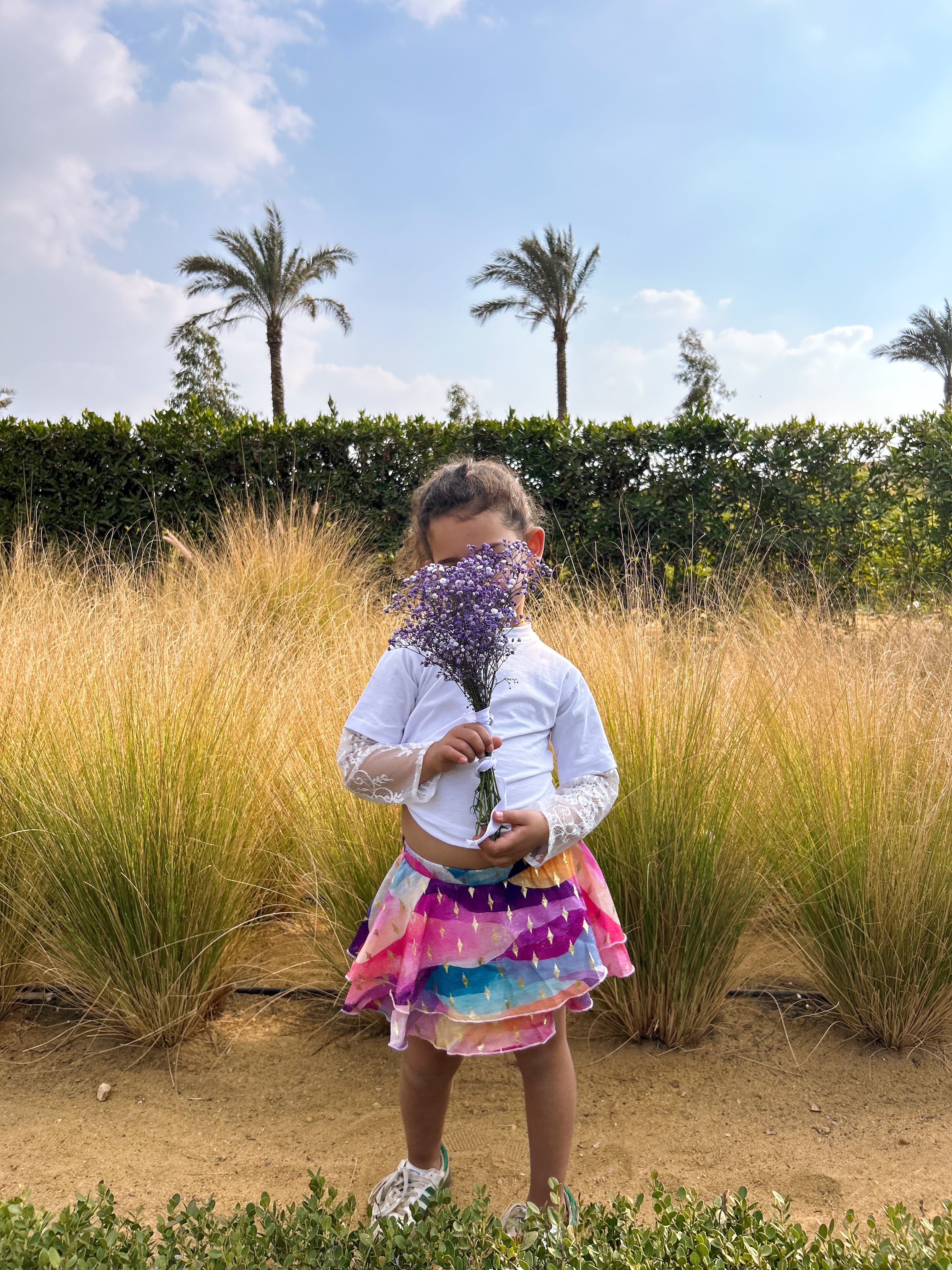 Kids Daylight Lace sleeve top