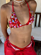 The Red Bling Bikini