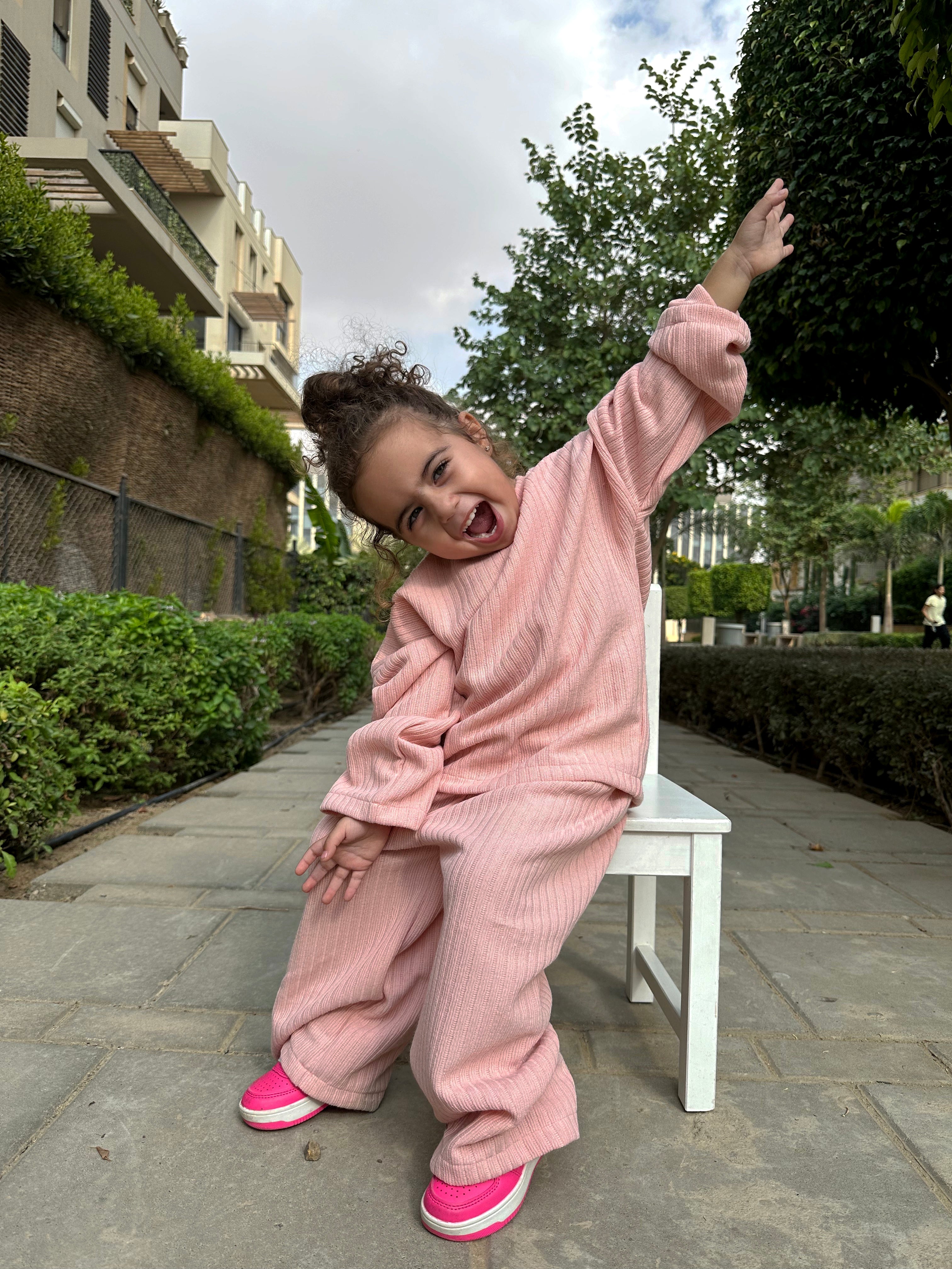 Kids Ribbed Set