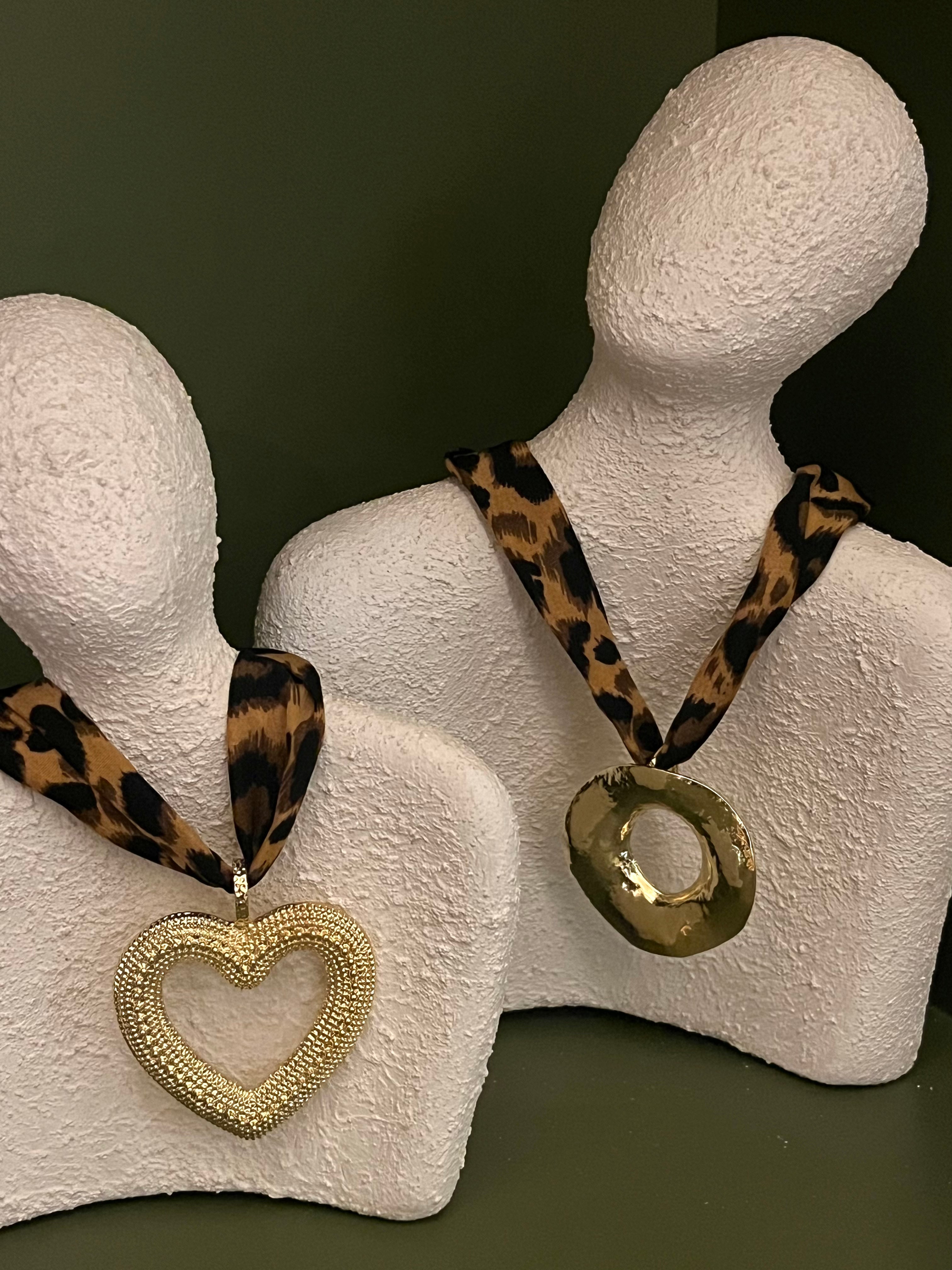 Cheetah Statement Necklace