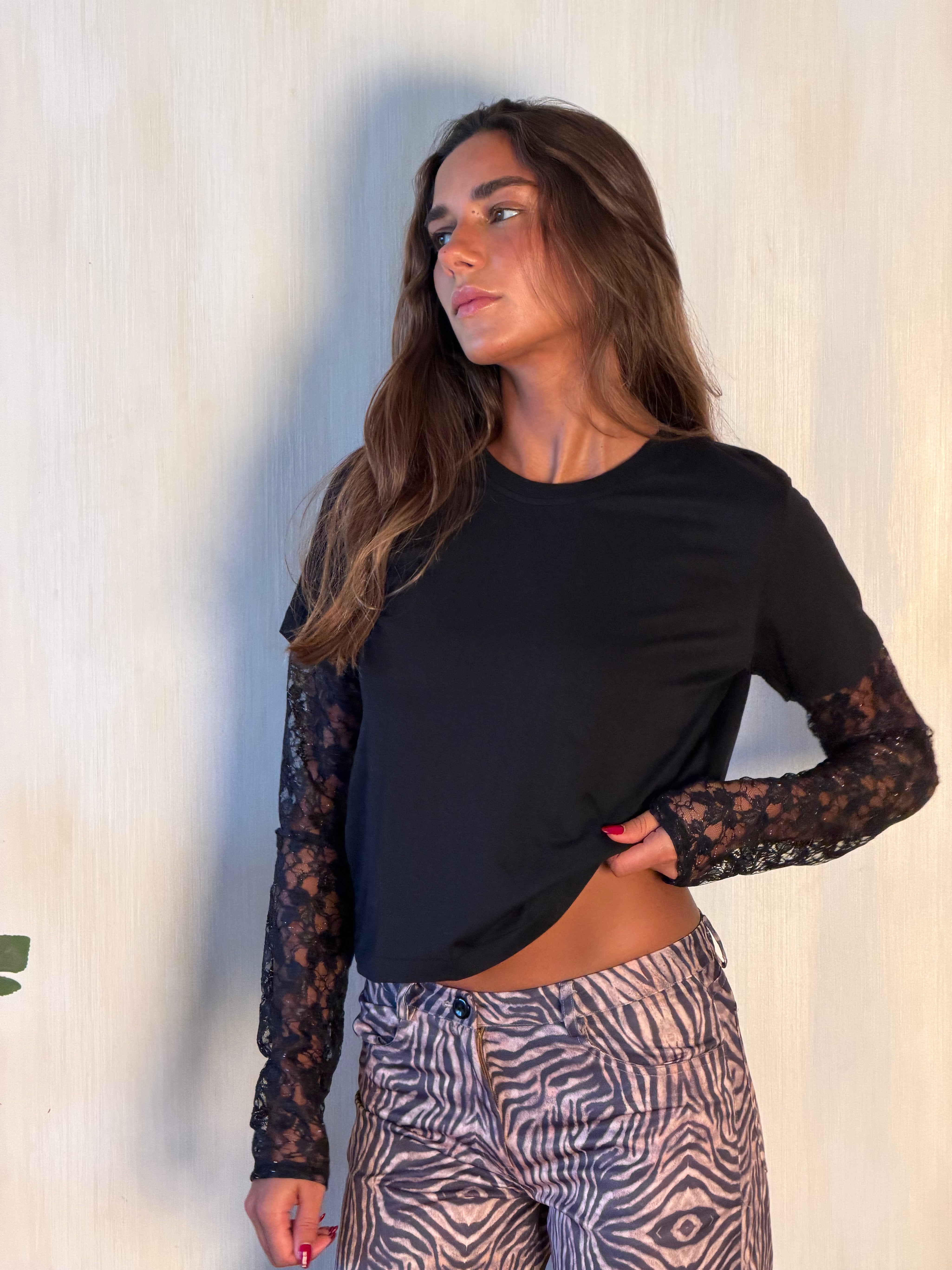 The Lace Illusion Top