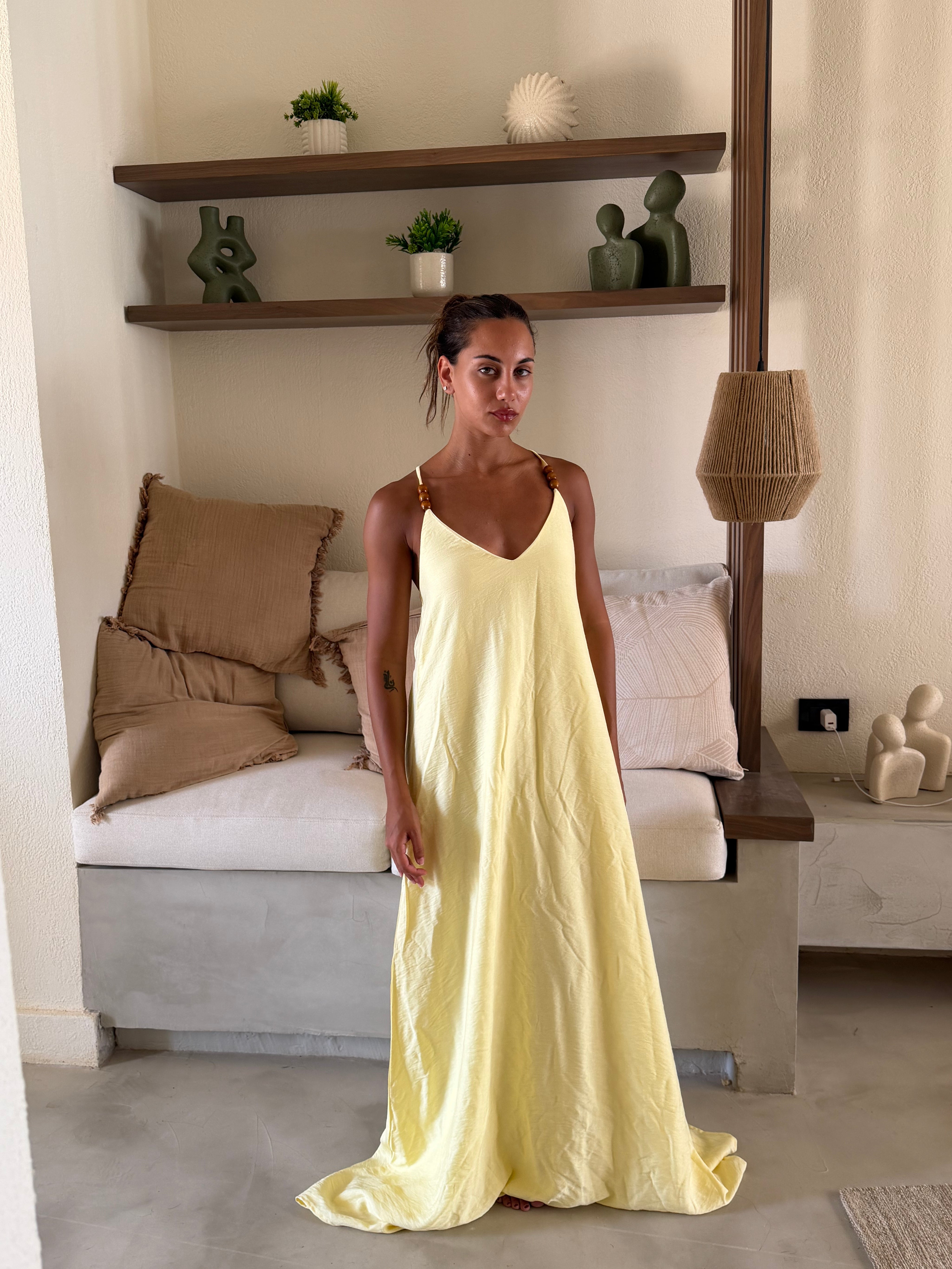 The Beaded Flow Dress