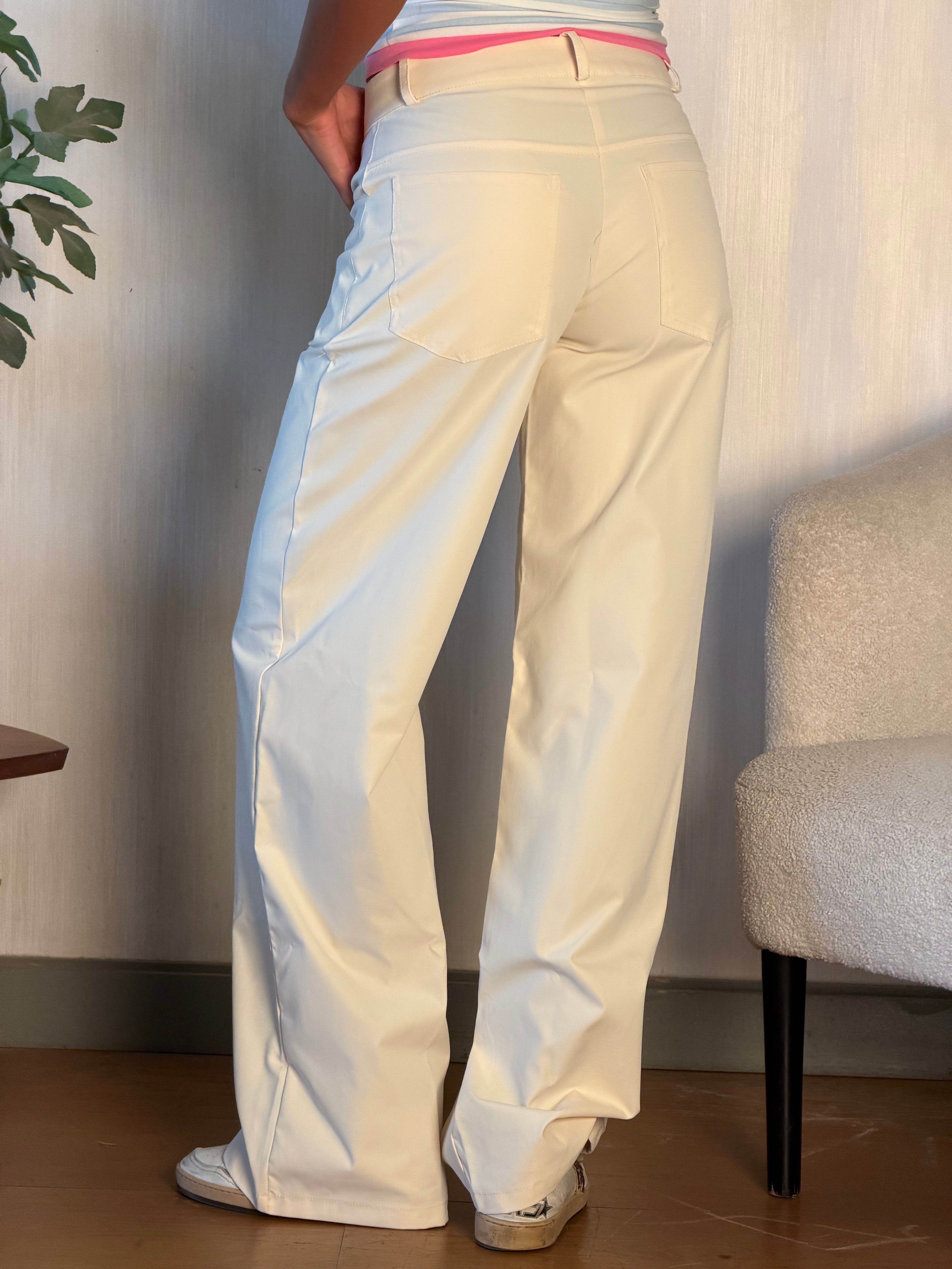 The Off White Wide Pants