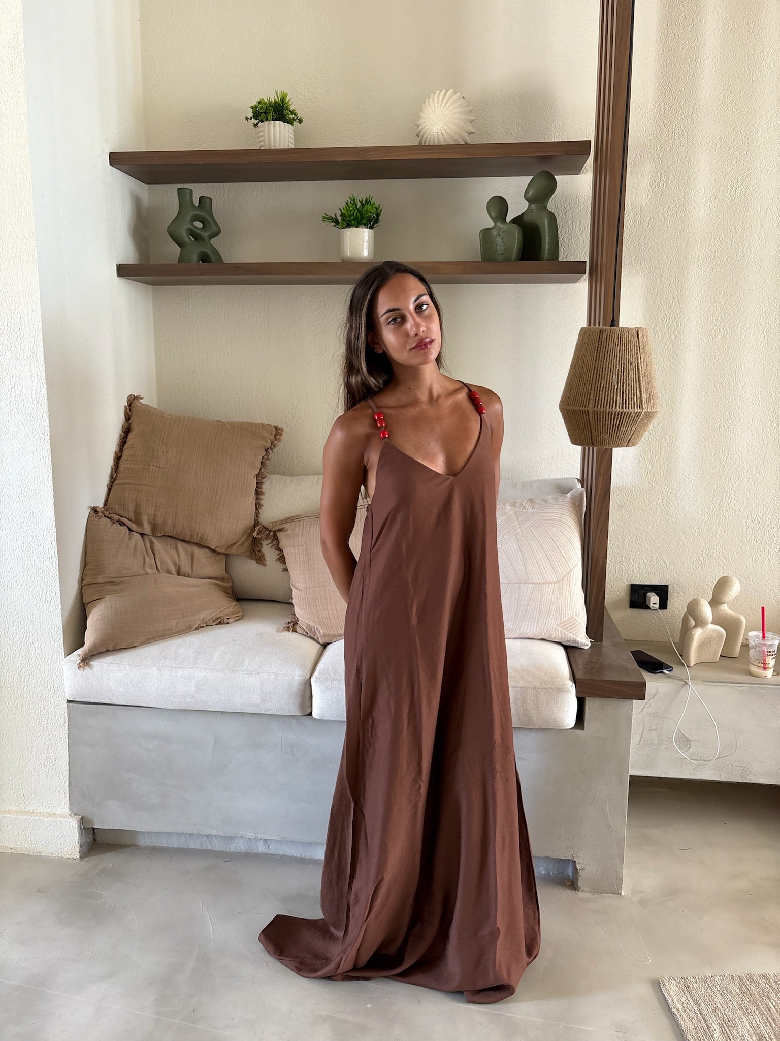 The Beaded Flow Dress