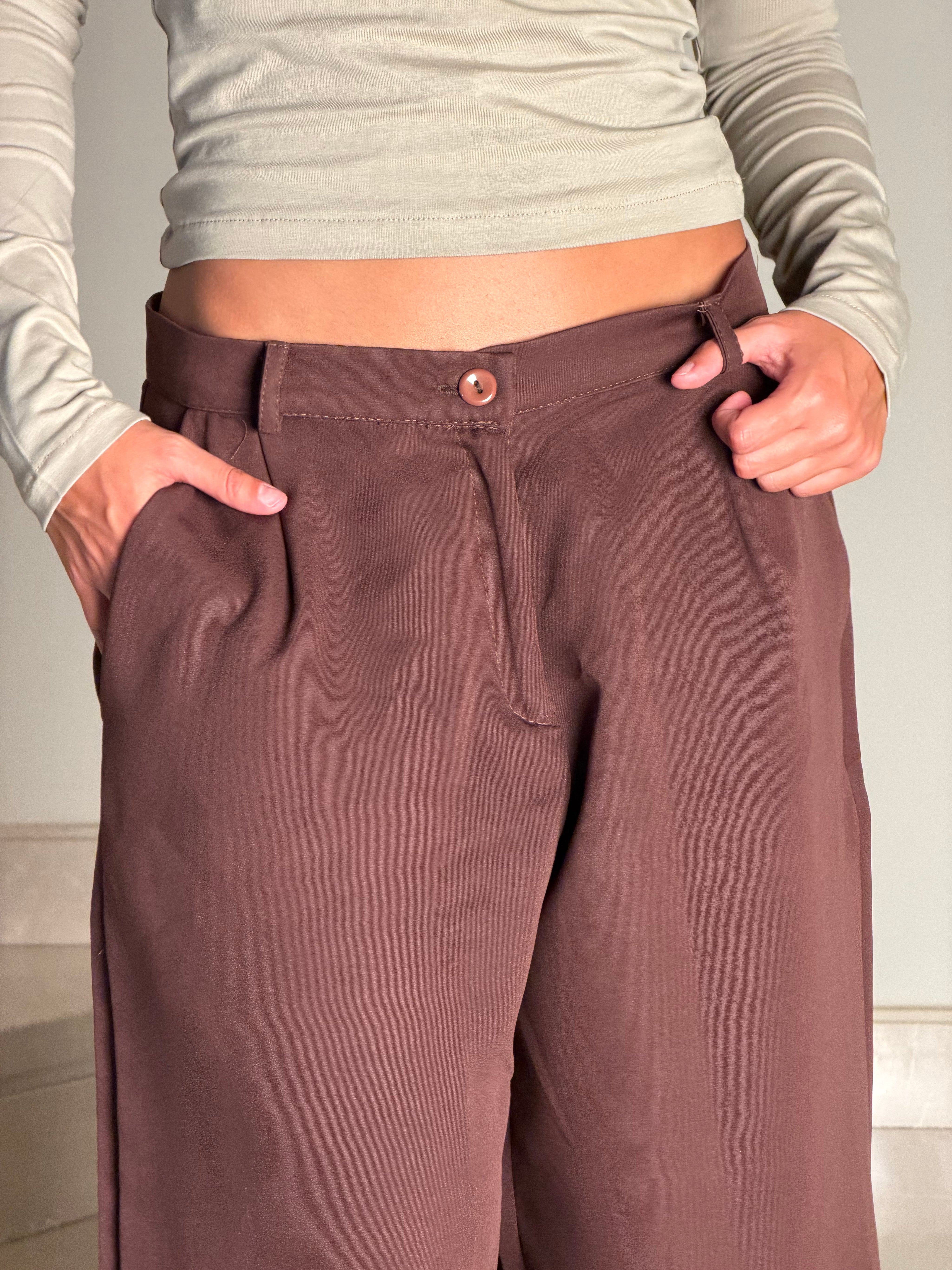 The Brown Flow Trousers