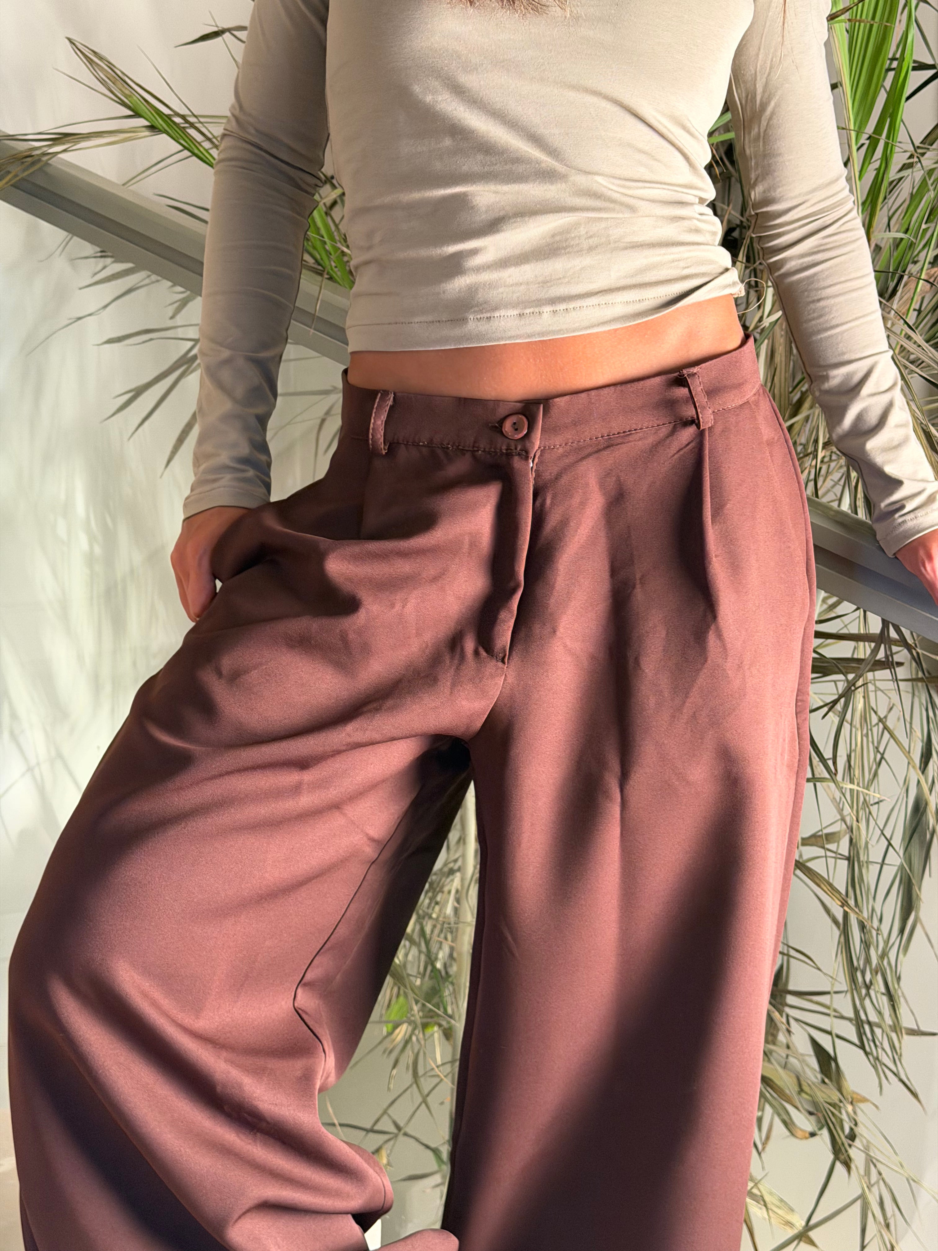 The Brown Flow Trousers