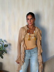 The Ruffle Rush Cardigan