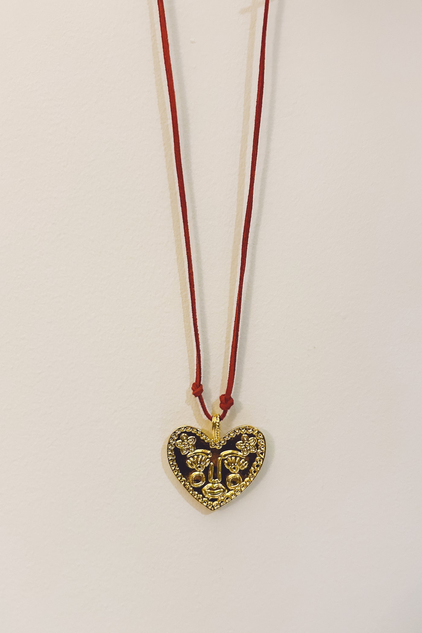 Ruby Heart Pendant