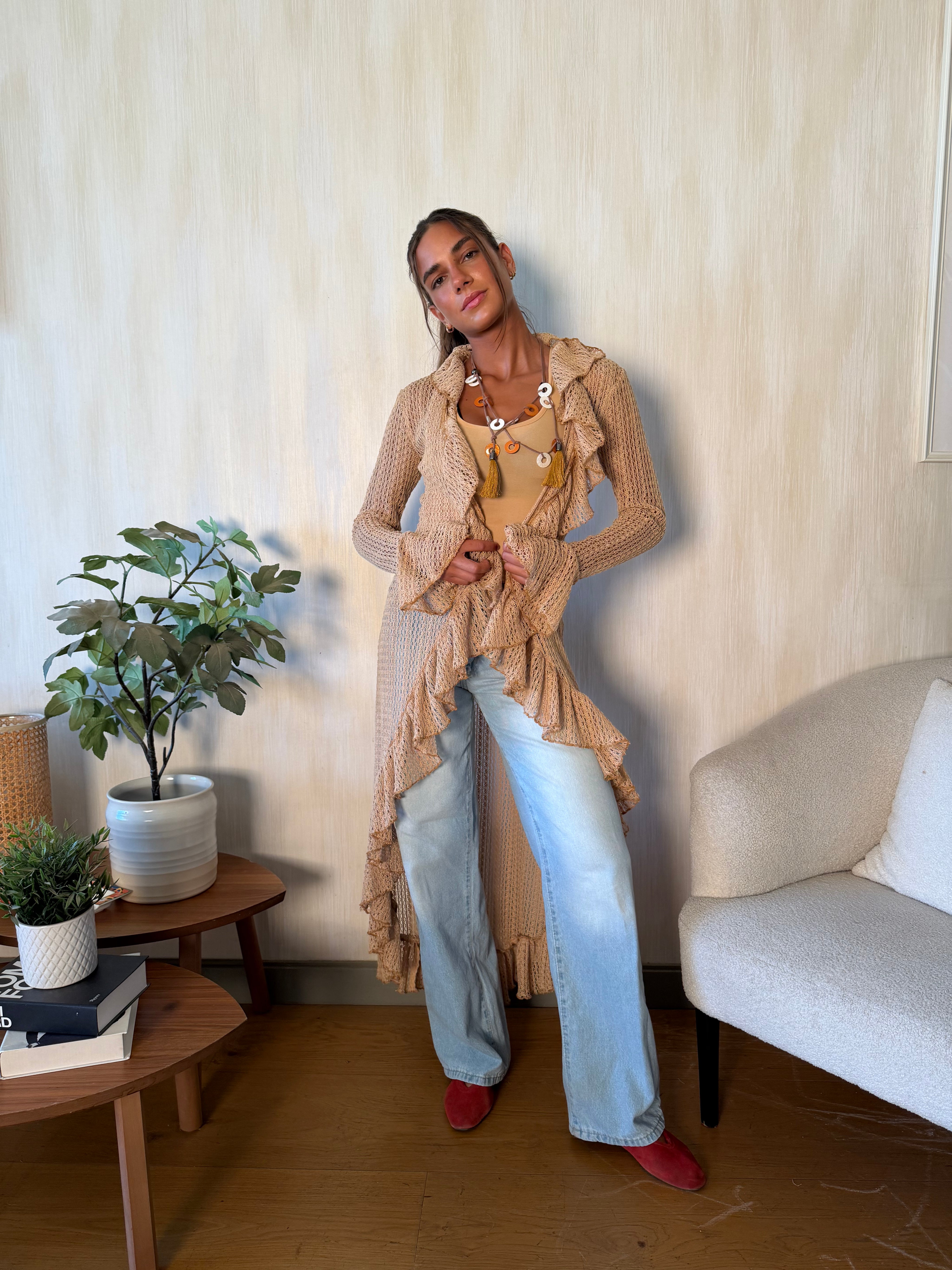 The Ruffle Rush Cardigan