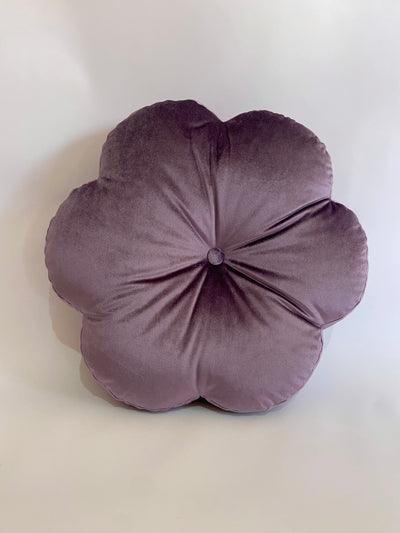 Velvet Flower Shaped Cushion