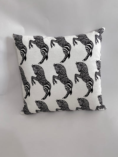 Zebra Icons Cushion