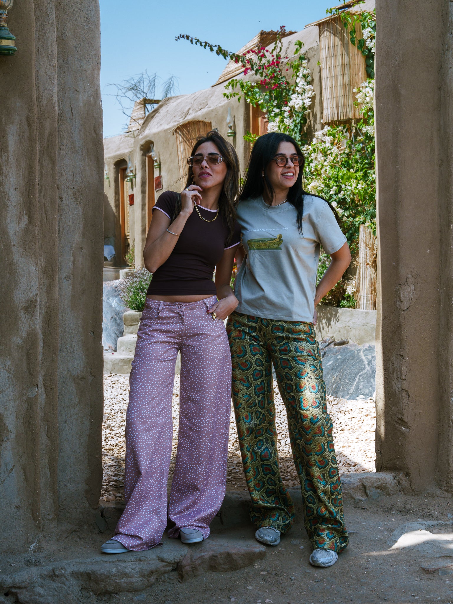 The Snake Tile Pants