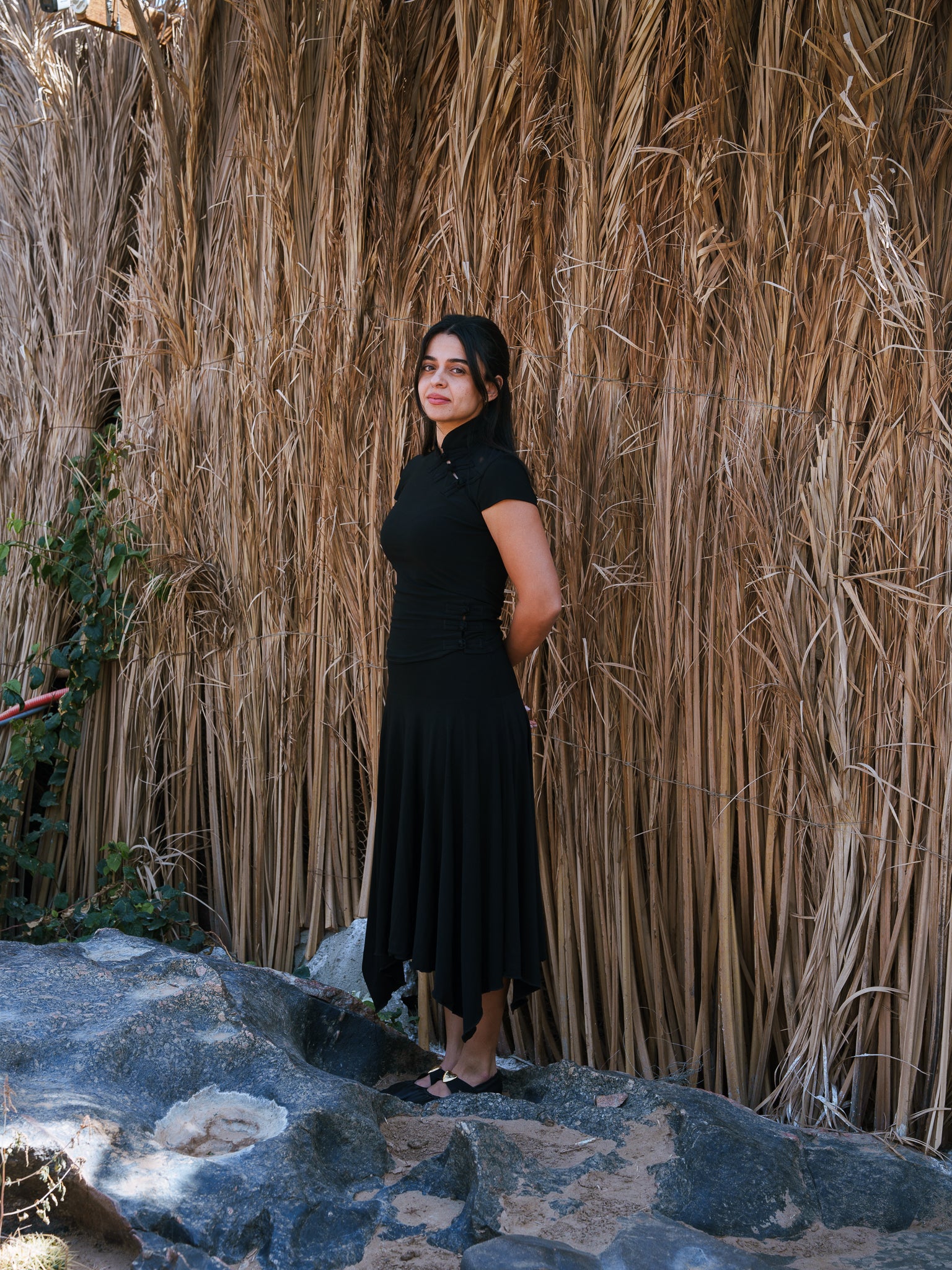 The Palm Night Skirt