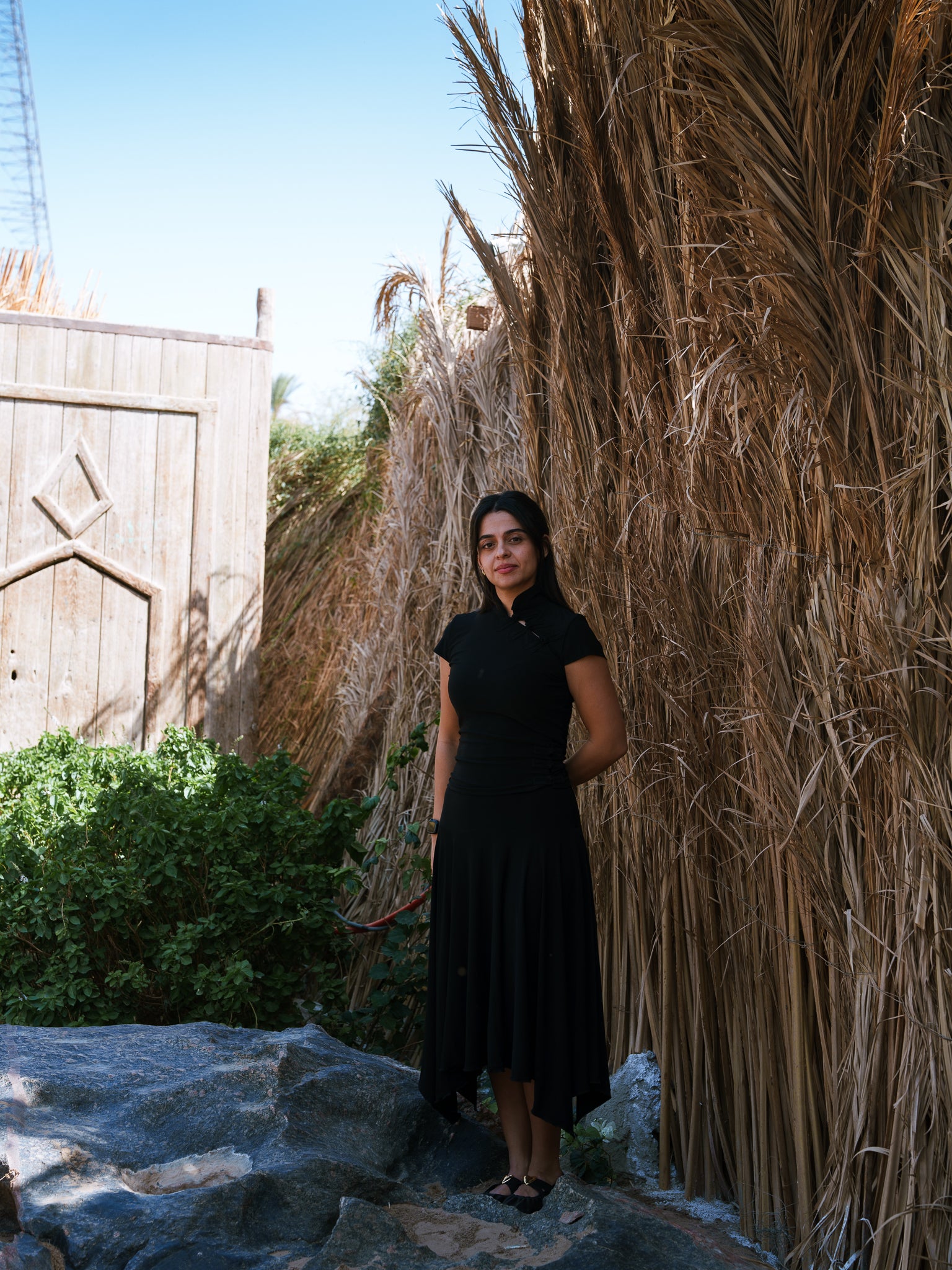 The Palm Night Skirt