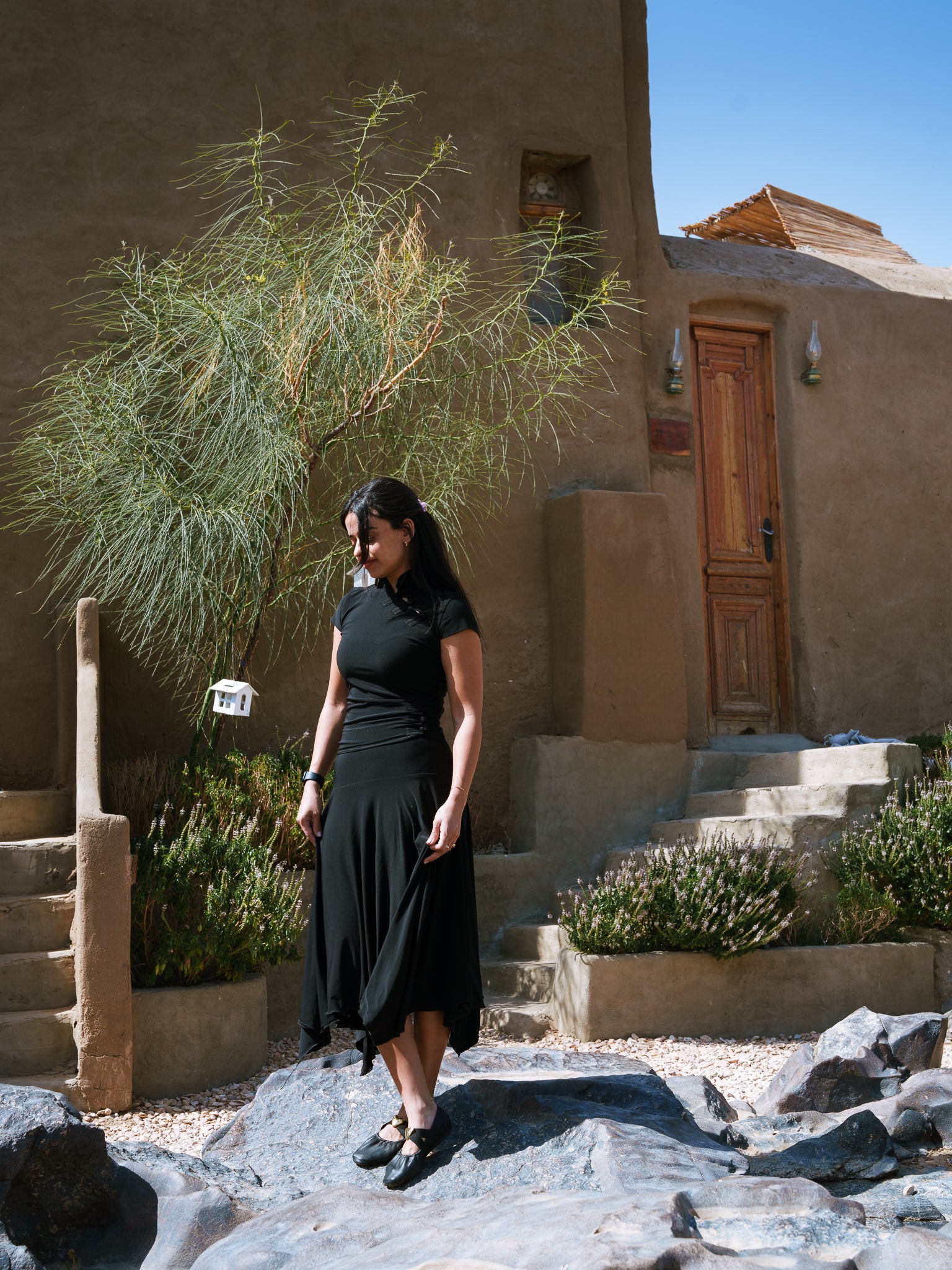 The Palm Night Skirt