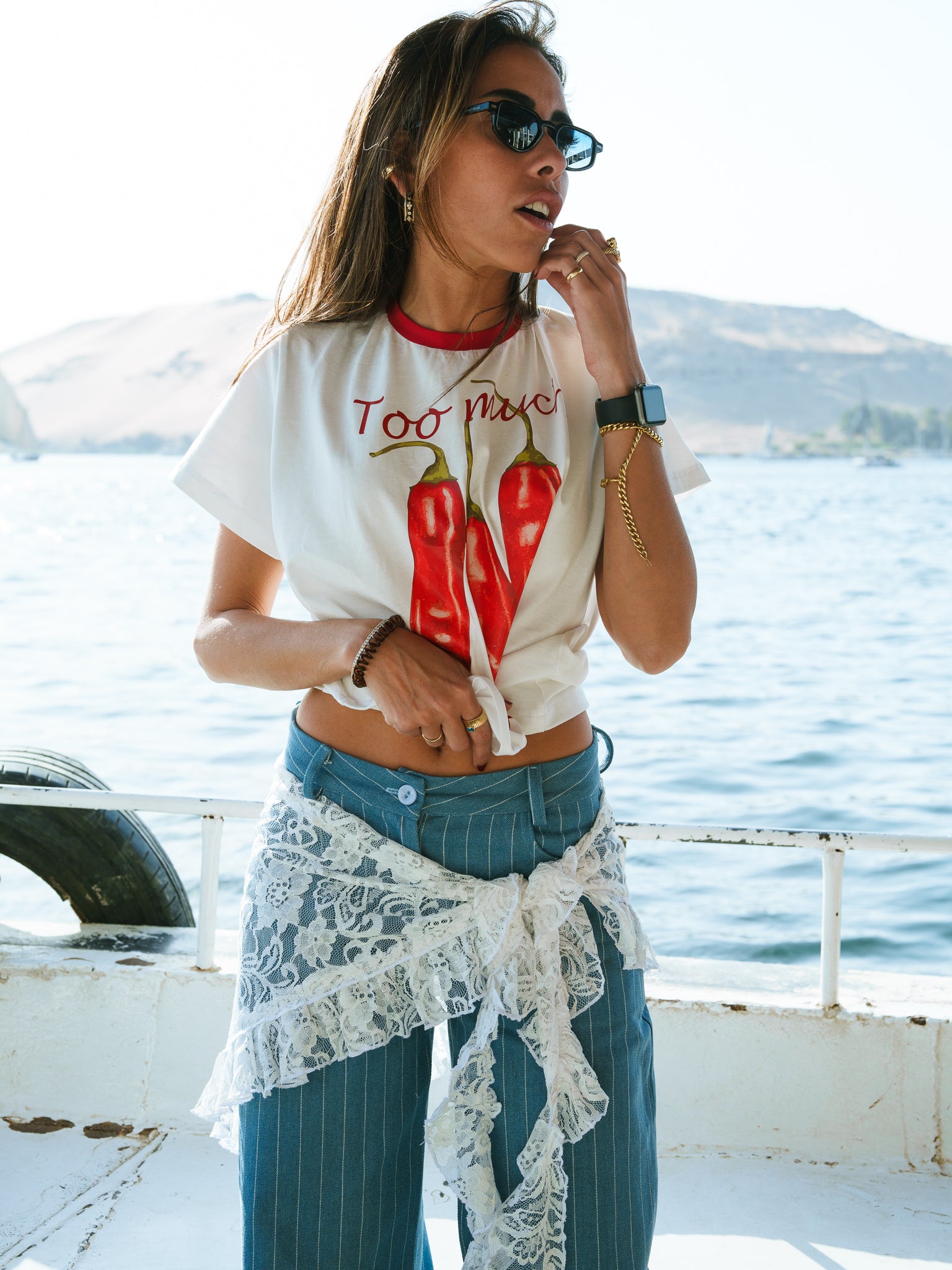 The Lace Waist Wrap
