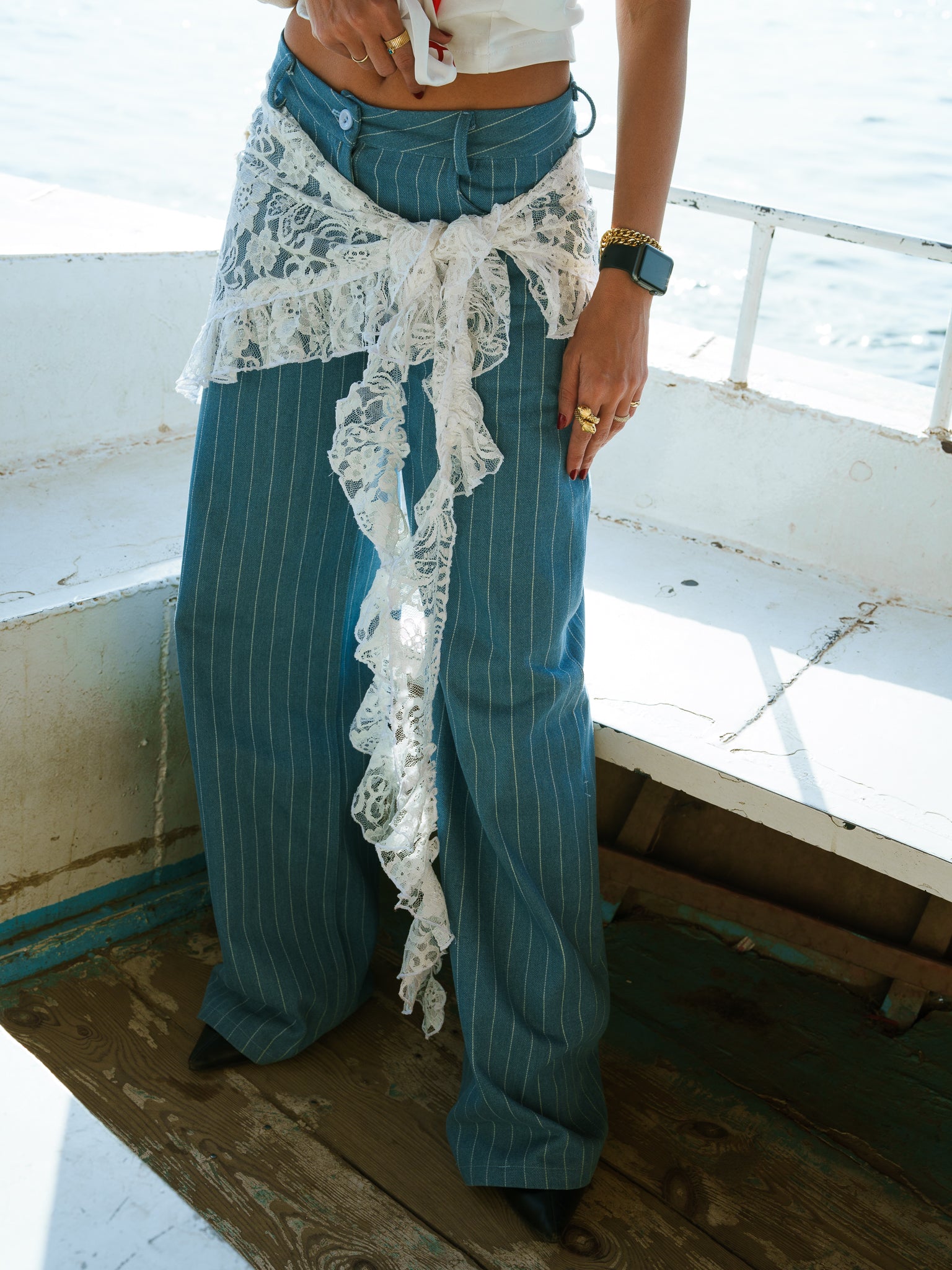 The Lace Waist Wrap