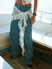 The Lace Waist Wrap