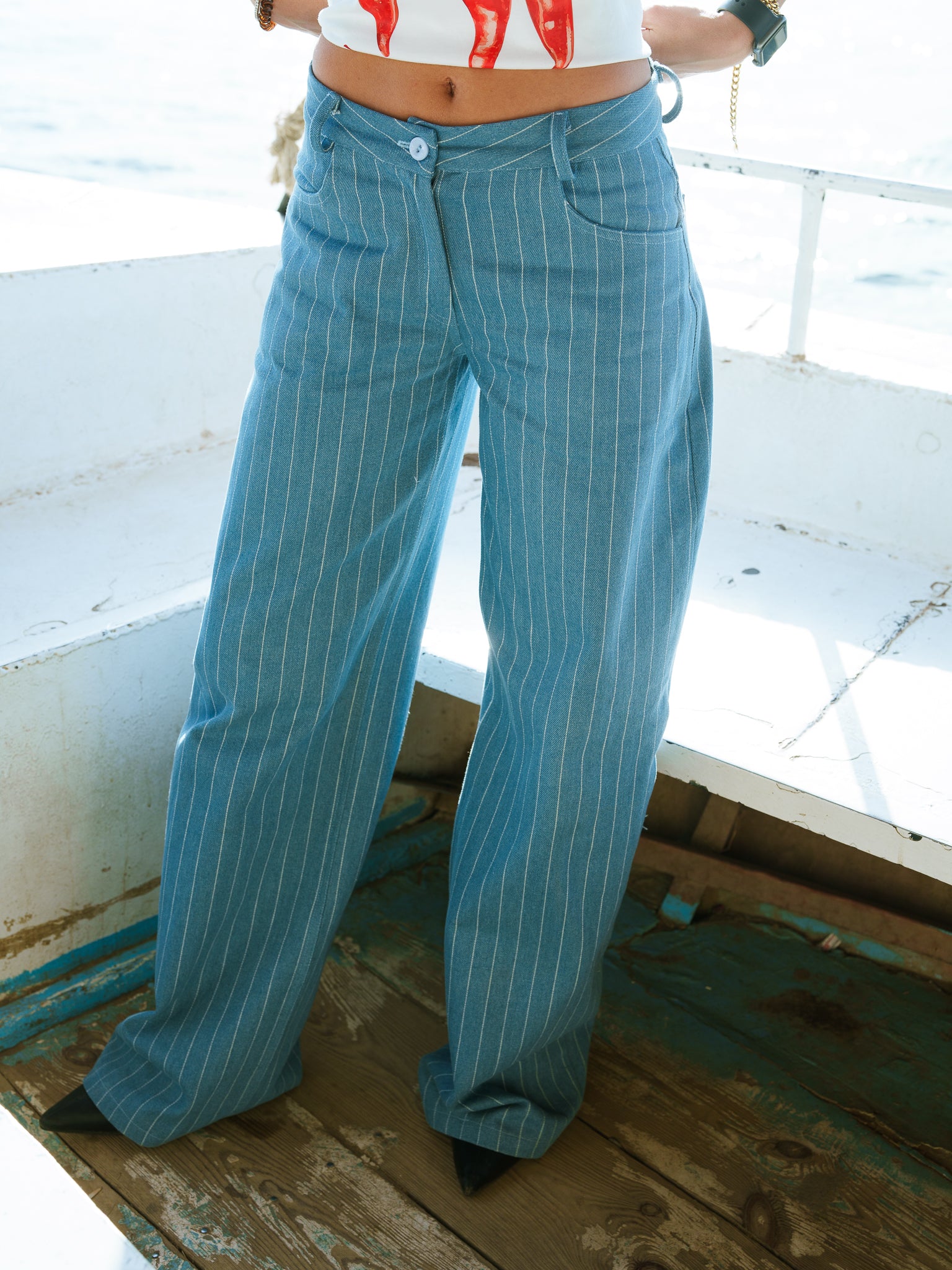 The Striped Denim