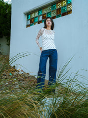 The Polka Dot Sheer Top