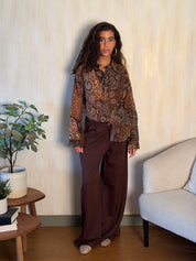 The Brown Flow Trousers