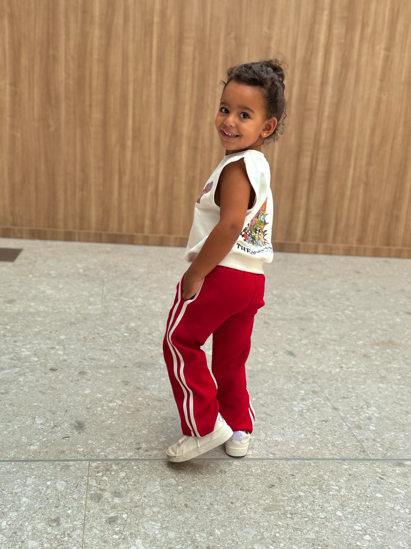 Kids Dual Stripe Sweats