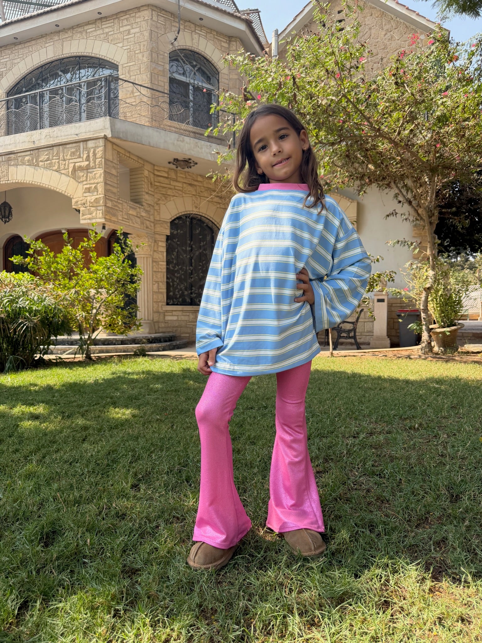 Kids Pop Striped Top