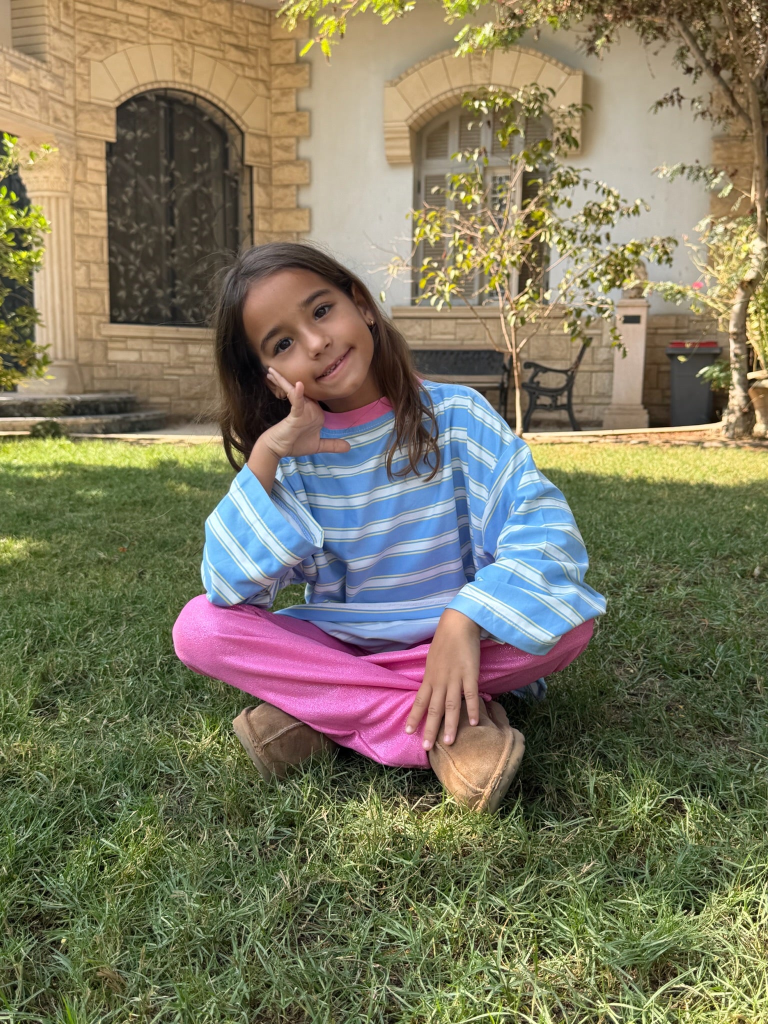 Kids Pop Striped Top