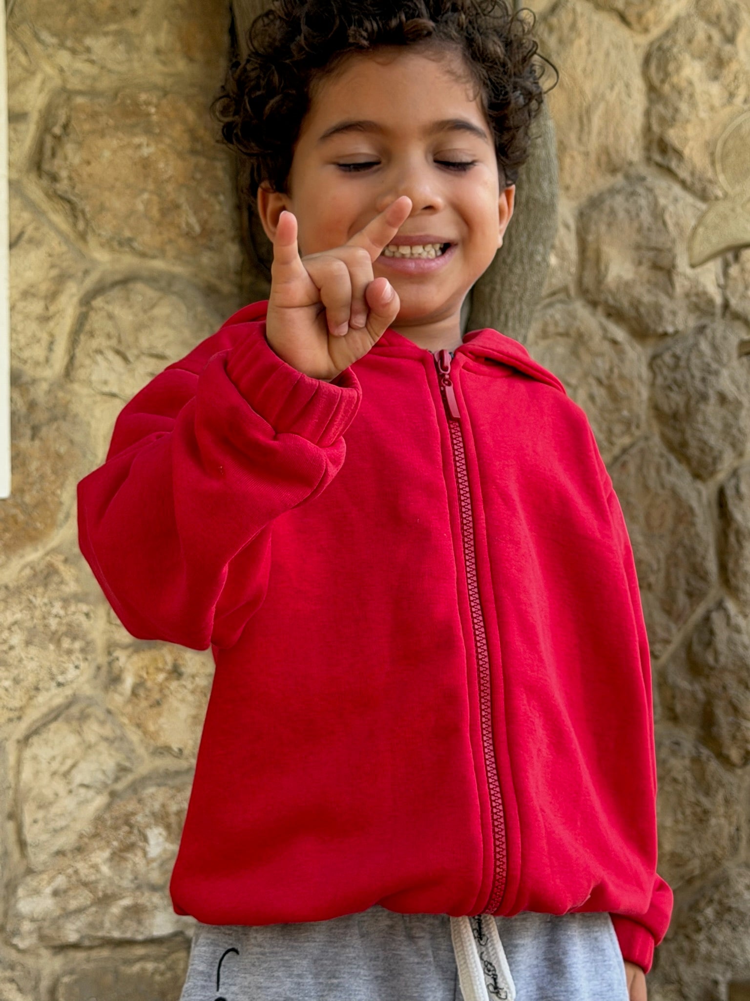 Kids Red Everyday Jacket