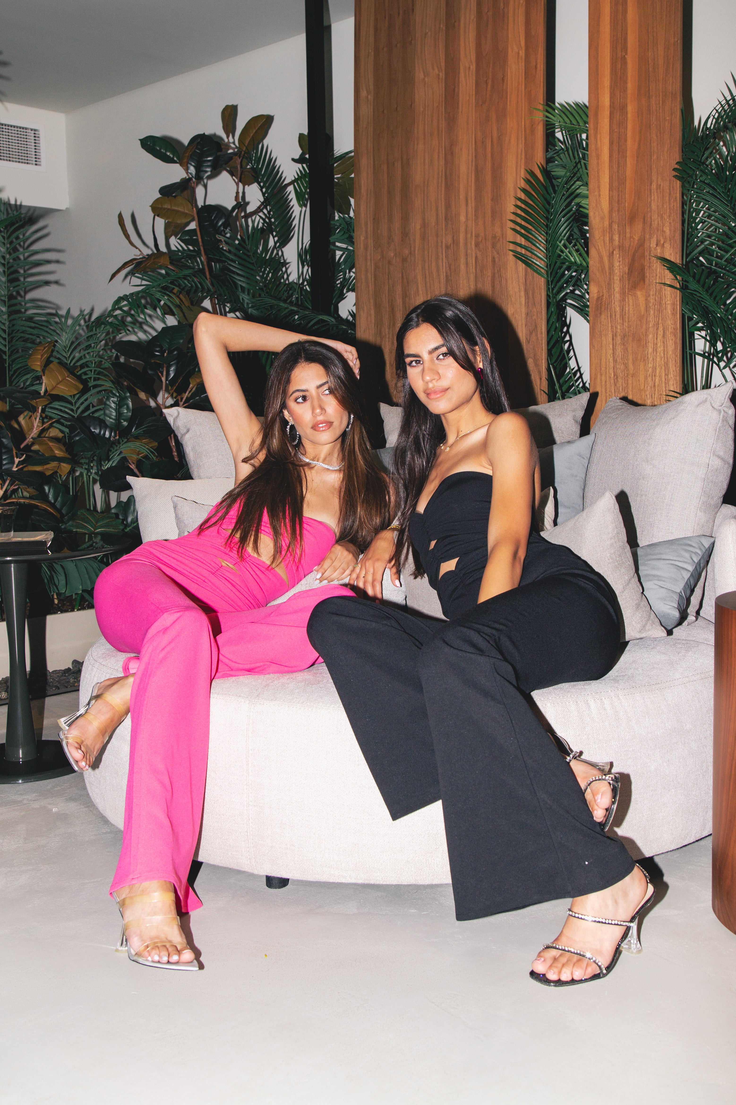 Retro Cutout Jumpsuit