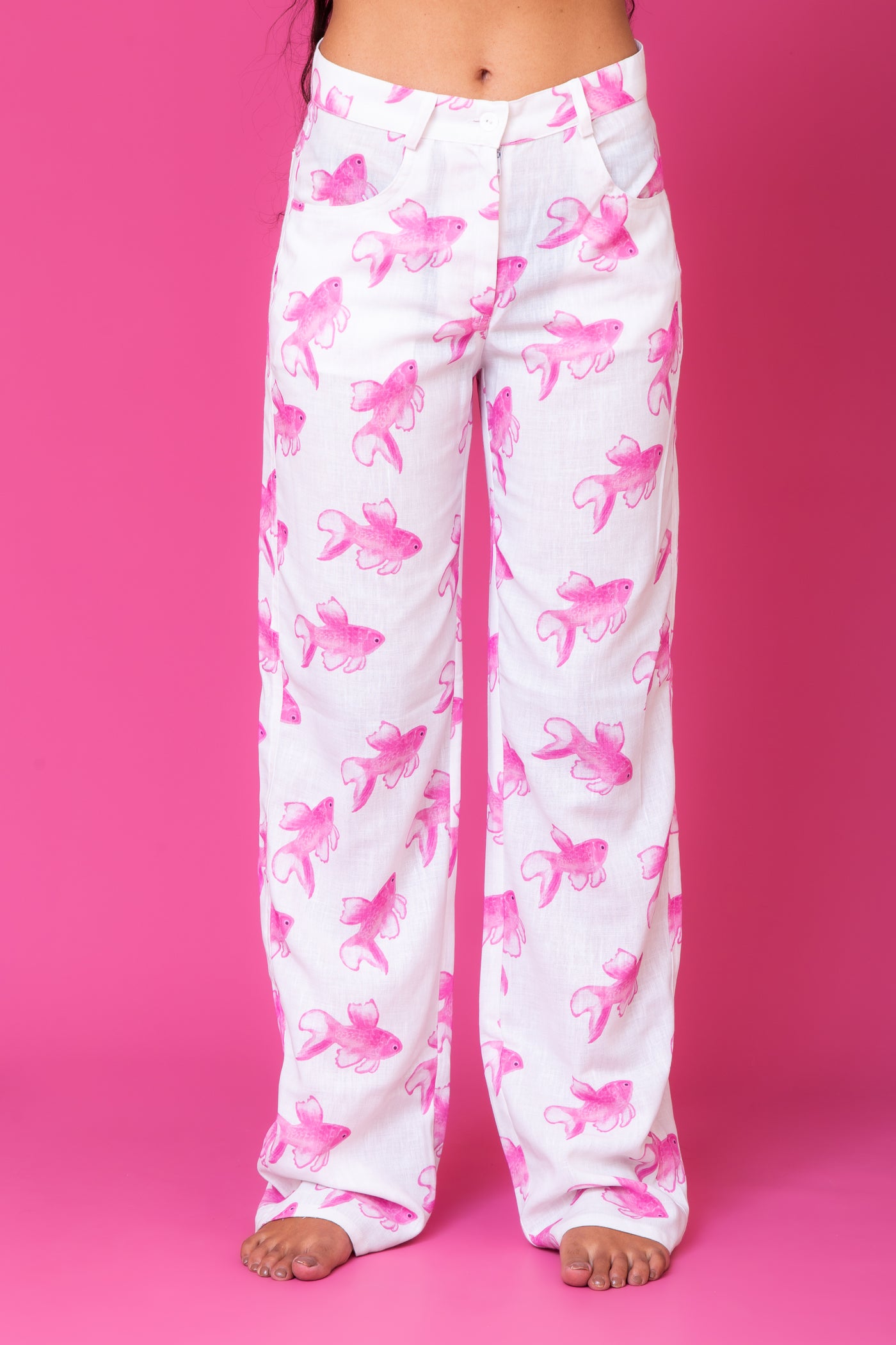Pink Fish Pants