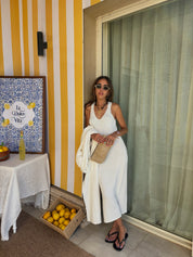 The Creme Island Dress