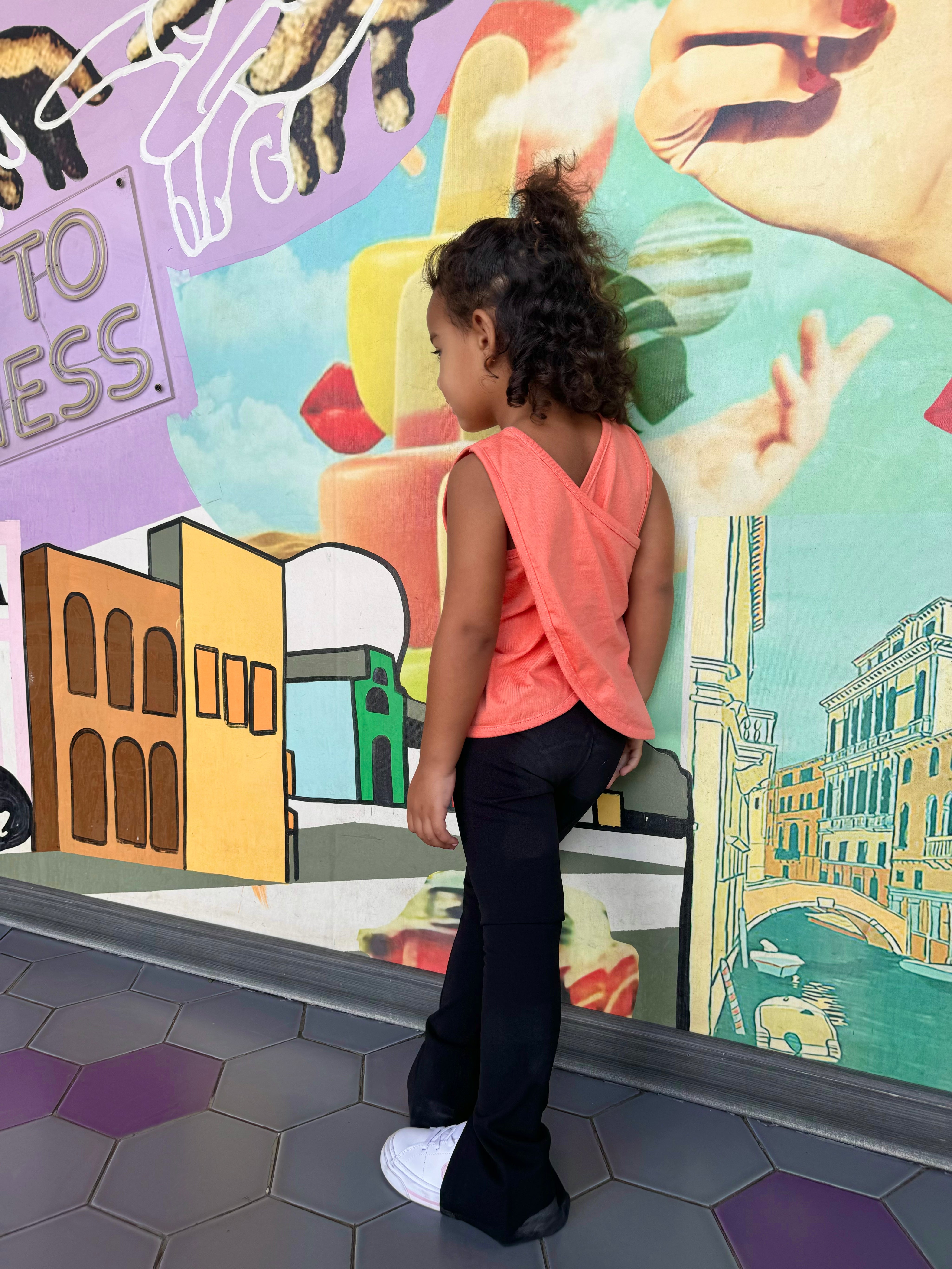 Kids Crossed Back Top