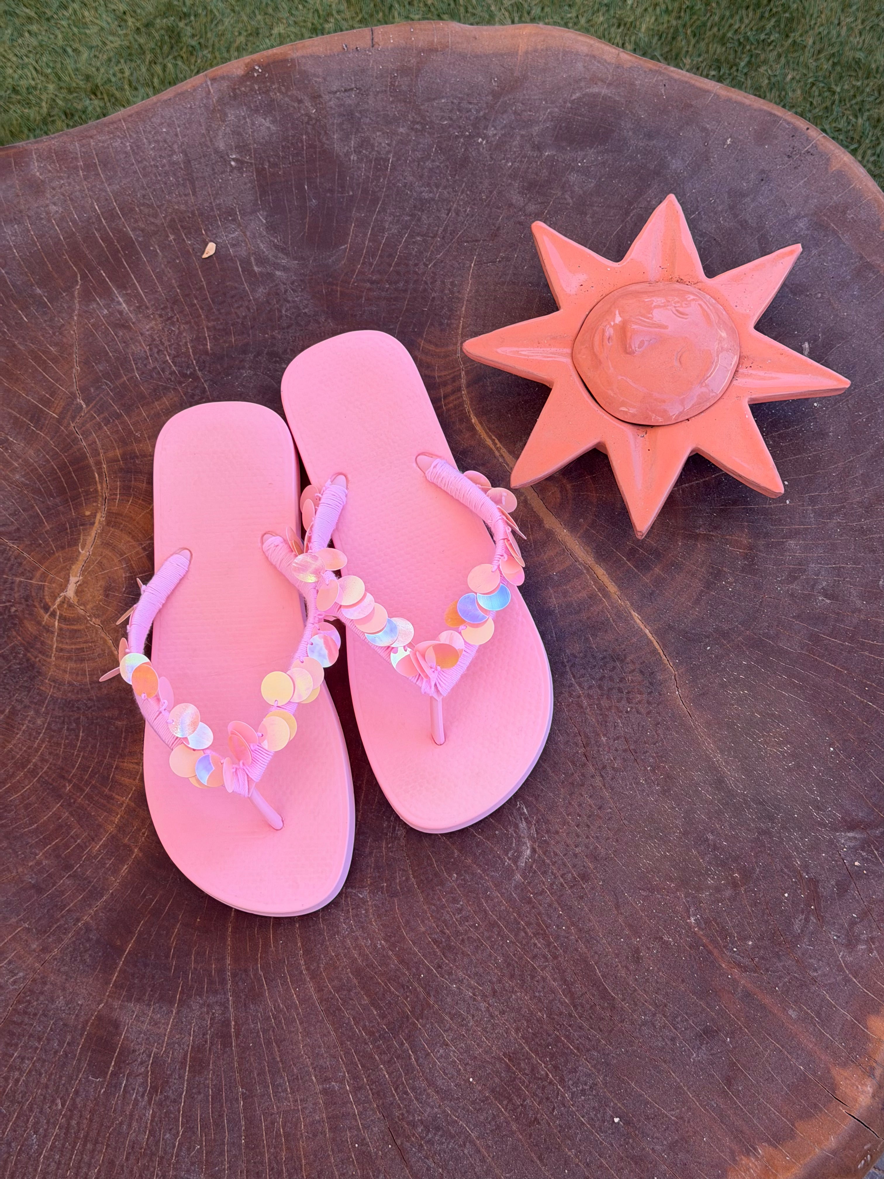 The Sequin Slipper