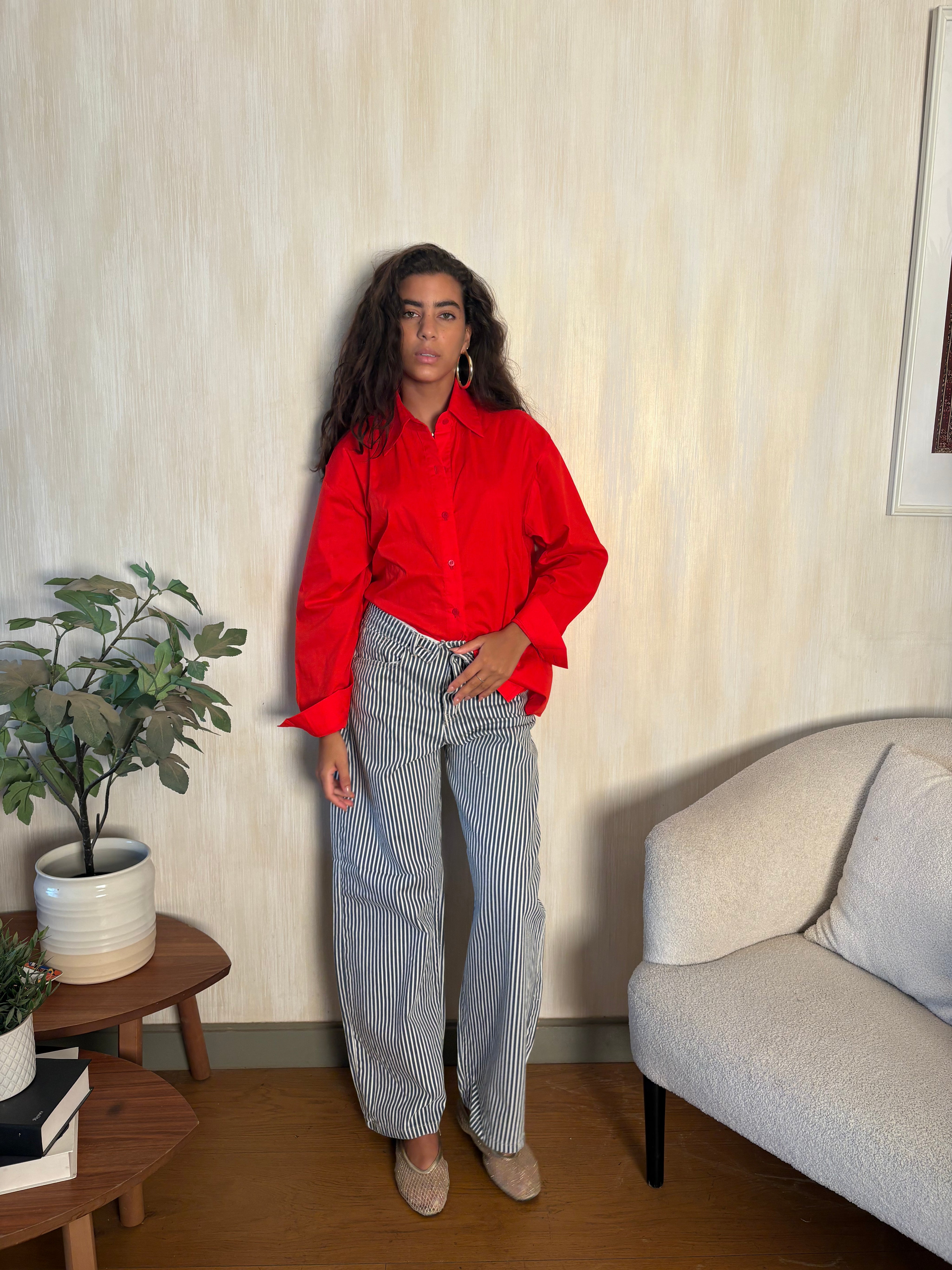 The Pinstripe Jeans