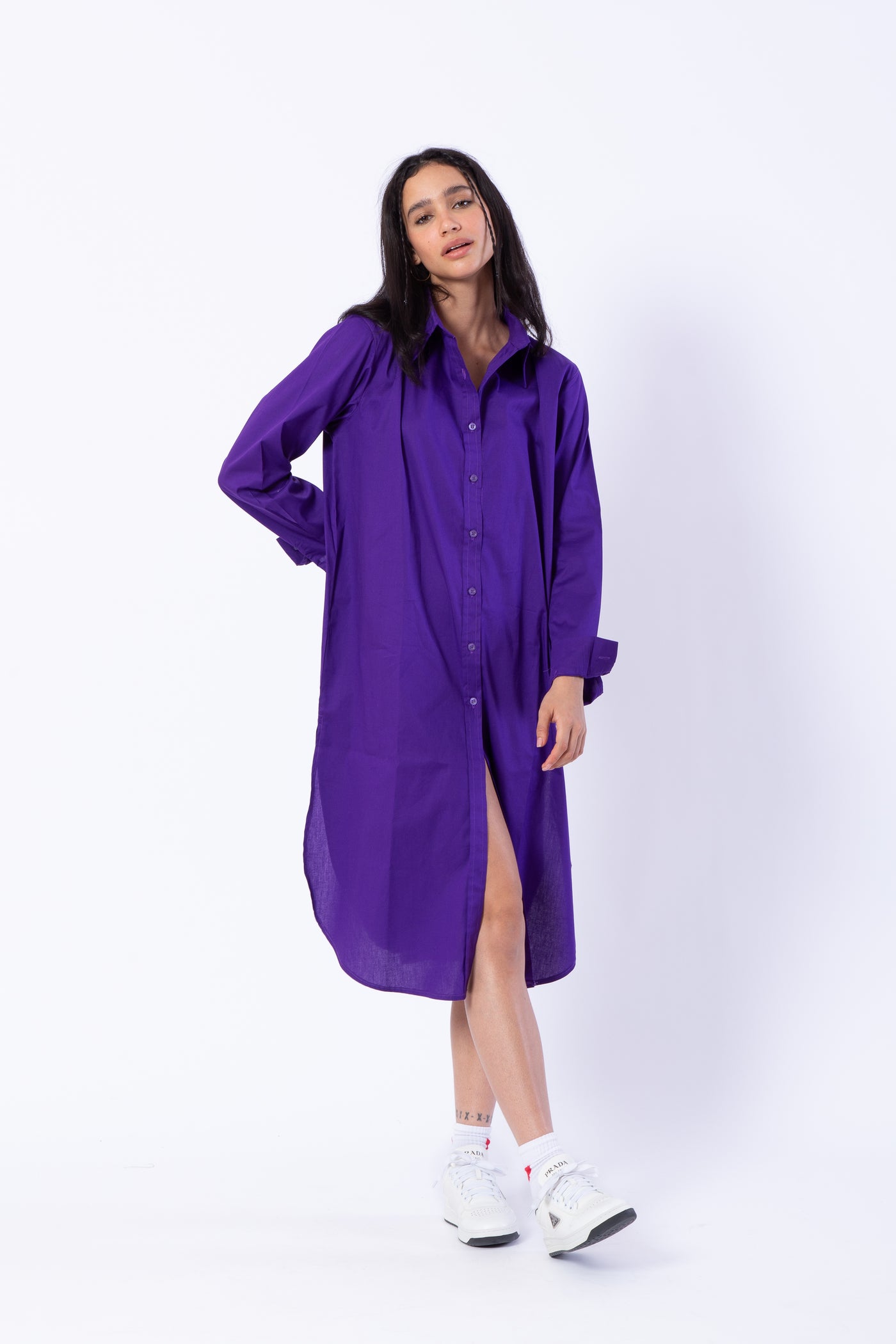 Bazic Shirt Dress