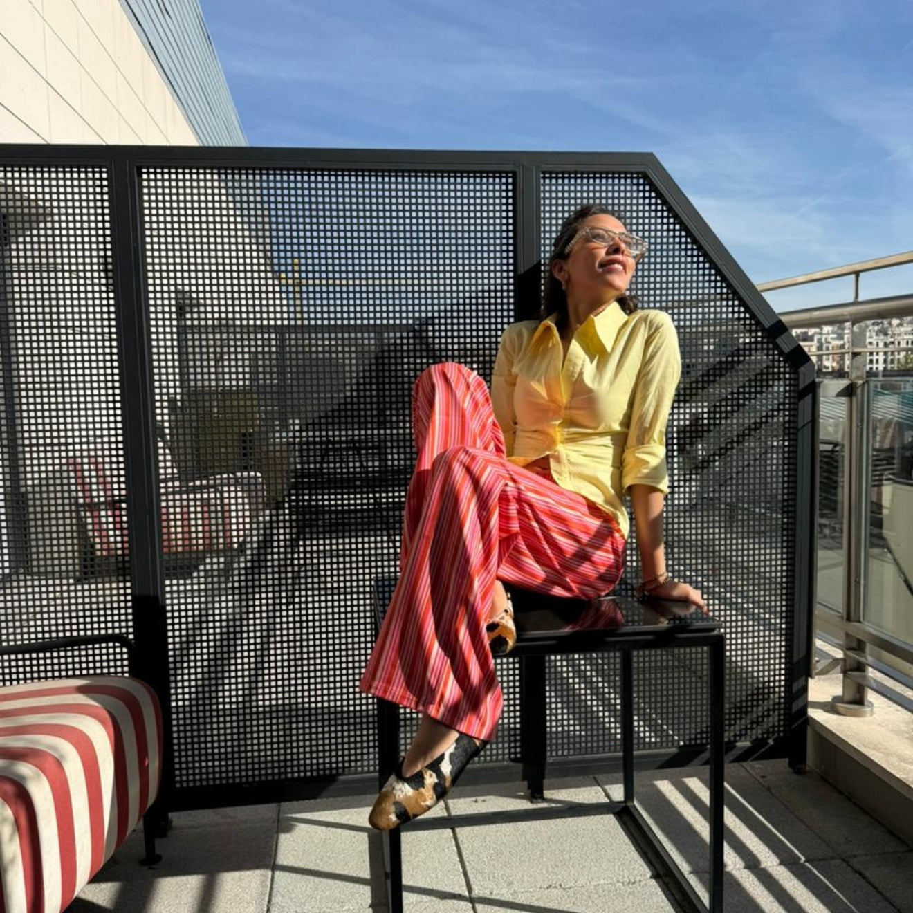 The Sunset Stripe Pants