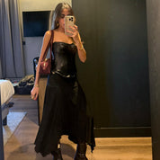 The Palm Night Skirt