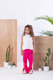 Kids Multicolor Two Stripes Pants