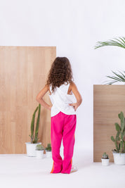 Kids Multicolor Two Stripes Pants