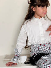 Kids Hearts Tassels Set