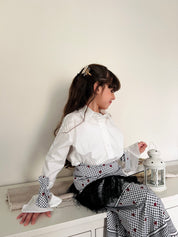 Kids Hearts Tassels Set