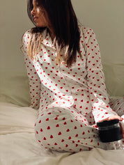 Hearts PJ Set