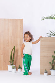 Kids Multicolor Two Stripes Pants