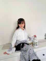 Kids Hearts Tassels Set