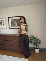 The Golden Mandarin Top