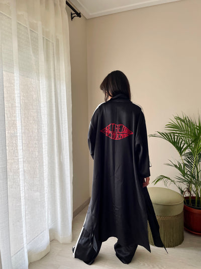 Save The Drama Black Kimono