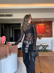 The Lace Illusion Top