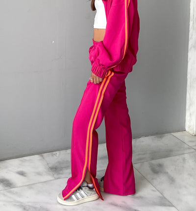 Multicolor Two Stripes Pants