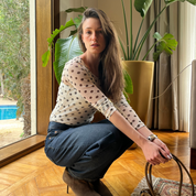 The Polka Dot Sheer Top
